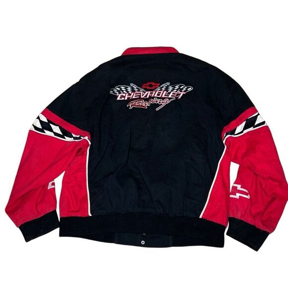 Vintage Chevy Chevrolet NASCAR Jacket Large - Picture 7 of 12